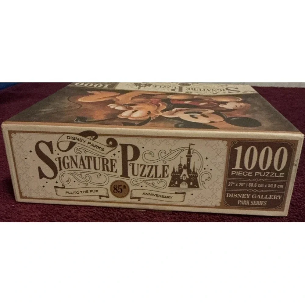Disney‎ Parks Signature Puzzle Mickey & Pluto 85th Anniversary 1000 Pieces